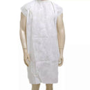 Avental Descartável Tnt 20g Manga Curta Branco 10 Unidades